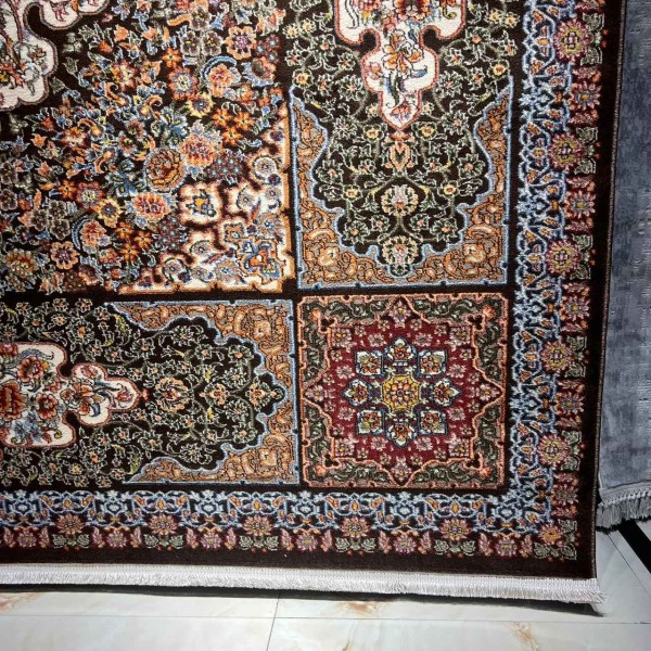 سجاد كرمان تركي HW47A بني مقاس 150*220