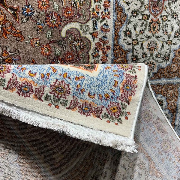 سجاد كرمان تركي HW47A كريم مقاس 100*200