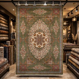 سجاد كرمان تركي HW47A اخضر مقاس 200*300