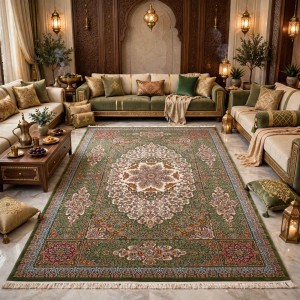 سجاد كرمان تركي HW47A اخضر مقاس 200*300
