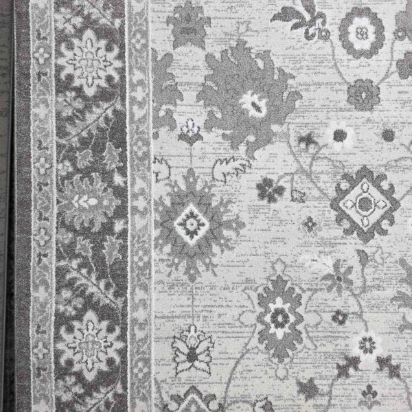 سجاد غرناطة بوهيمي تركي AH473 كريم فيزون مقاس 80*150 سم سجادة صغيرة