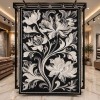 LORIN Turkish Rug Korean Design A404A gray - 100x200 cm Entrance rug