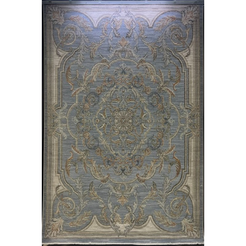سجاد بوهيمي تركي اثينا 40083A سماوي مقاس 80*150