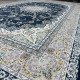 Iranian Persian carpet sky blue color size 200*300