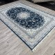 Iranian Persian carpet sky blue color size 200*300