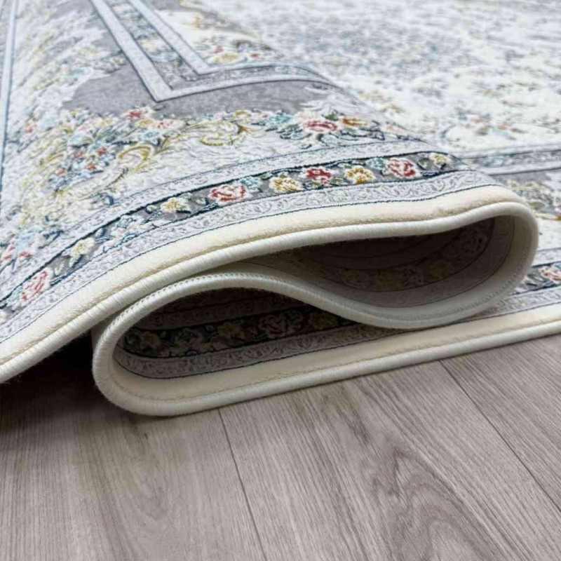 سجاد ايراني عجمي لون كريم مقاس 250*350