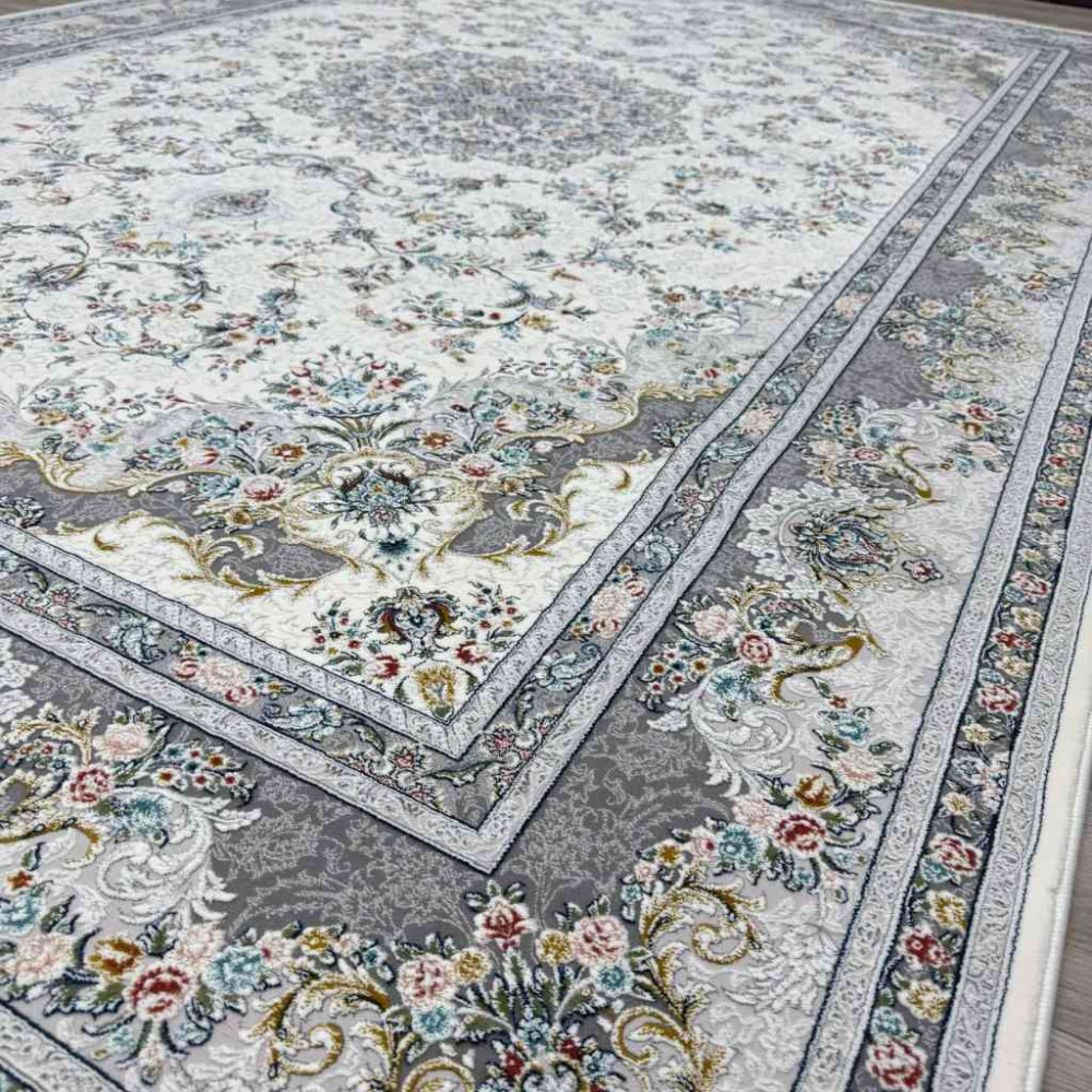 سجاد ايراني عجمي لون كريم مقاس 200*300