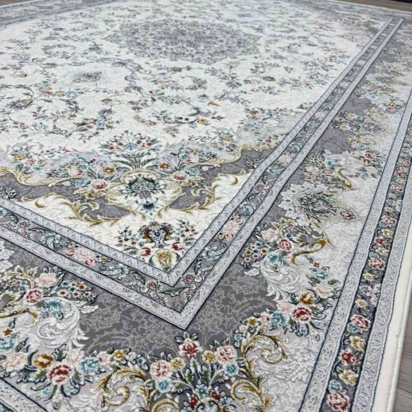 سجاد ايراني عجمي لون كريم مقاس 200*300