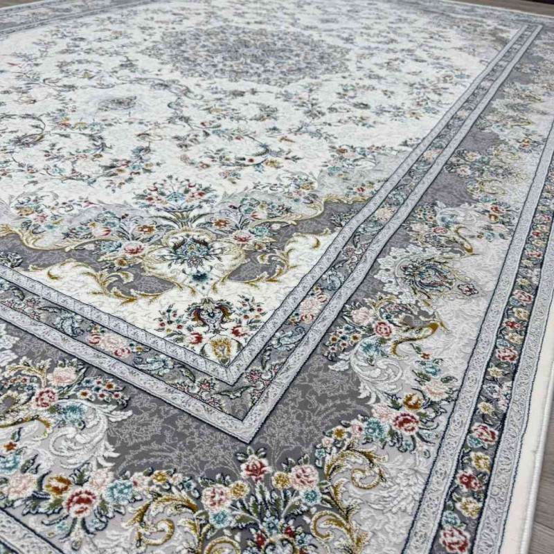 سجاد ايراني عجمي لون كريم مقاس 250*350