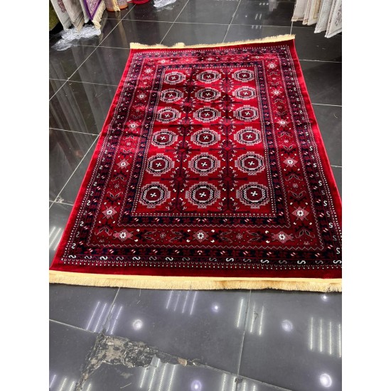 Turkish Bukhara carpet 0609 red size 300*400