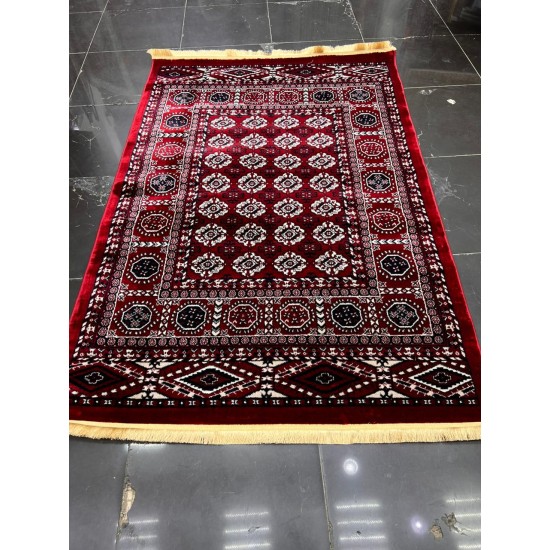 Turkish Bukhara carpet 250 red size 300*400