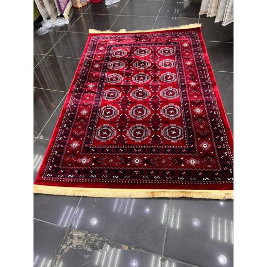 سجاد بخارى تركي 0609 احمر مقاس 150*220