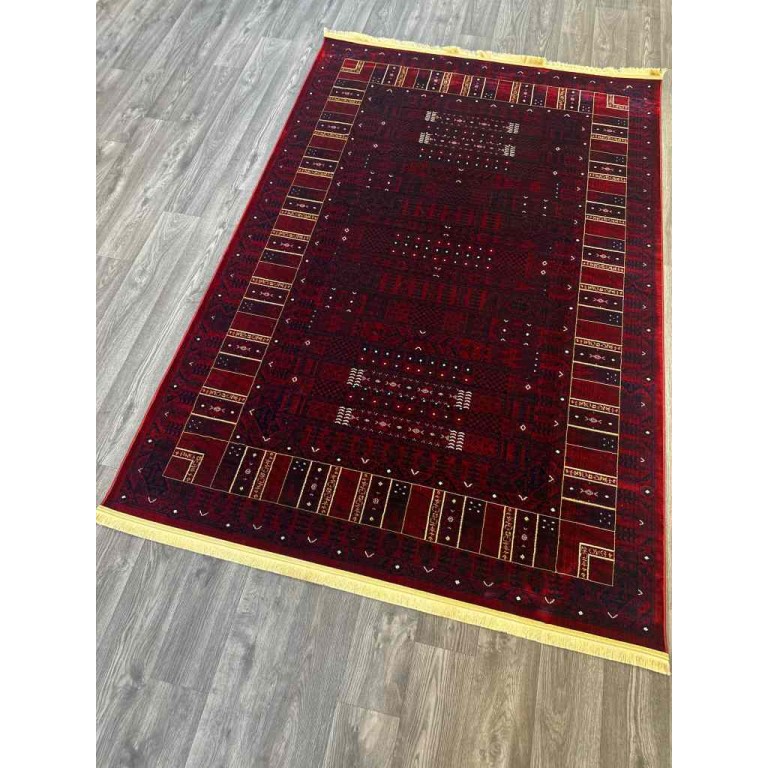 Turkish Bukhara carpet p1056 red size 100*300