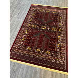 سجاد بخارى تركي P1138 احمر مقاس 100*300