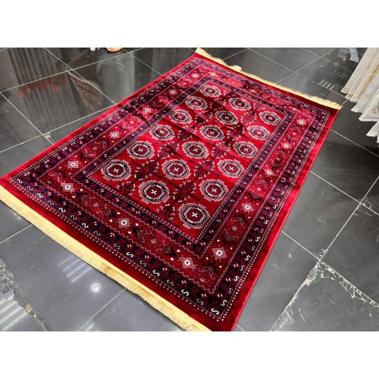 Turkish Bukhara carpet 0609 red size 300*400