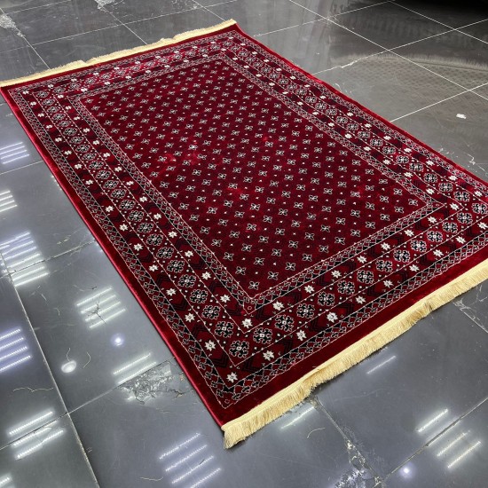 Turkish Bukhara carpet 0608 red size 300*400