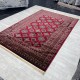 Turkish Bukhara carpet C389A red size 80*150