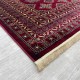 Turkish Bukhara carpet C389A red size 80*150