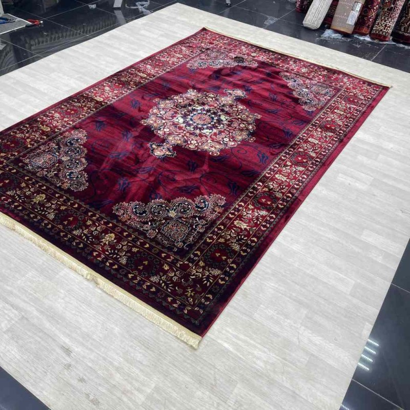 سجاد بخارى تركي p0916 احمر مقاس 100*300
