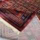 Turkish Bukhara carpet p1140 red size 80*150