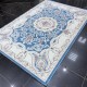 Turkish Carpet Diamant Cashmere S021A blue