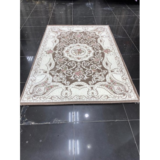 Turkish Carpet Diamant Cashmere S021A Dark beige