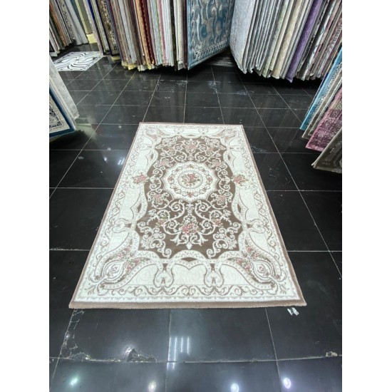 Turkish Carpet Diamant Cashmere S021A Dark beige