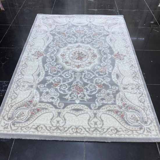 Turkish Carpet Diamant Cashmere S021A grey