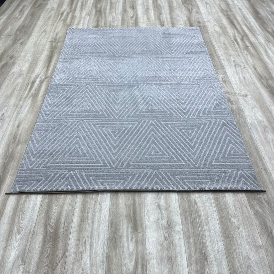 Turkish Elite carpet 13771 light gray size 80*150