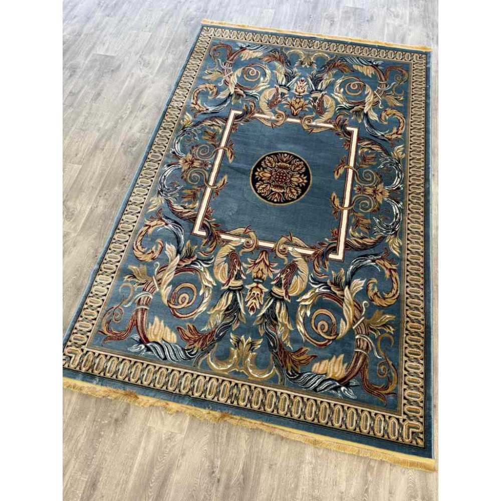 سجاد تركي سوبر اصفهان C709A لون كحلي مقاس 100*200 سجاد تركي سوبر اصفهان C709A لون كحلي مقاس 100*200