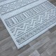 Turkish burlap carpet 10439C cream color size 300*400