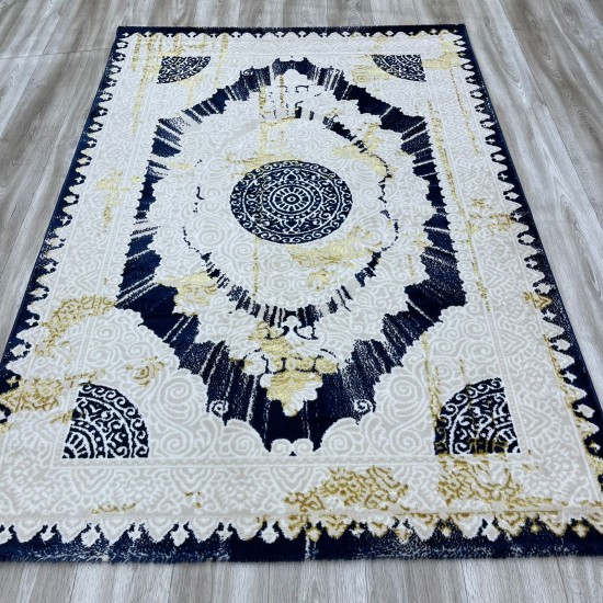 Petra 0064B blue carpet size 250*350