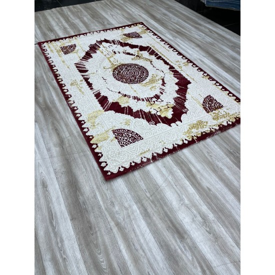 Petra 0064B Burgundy carpet size 300*400