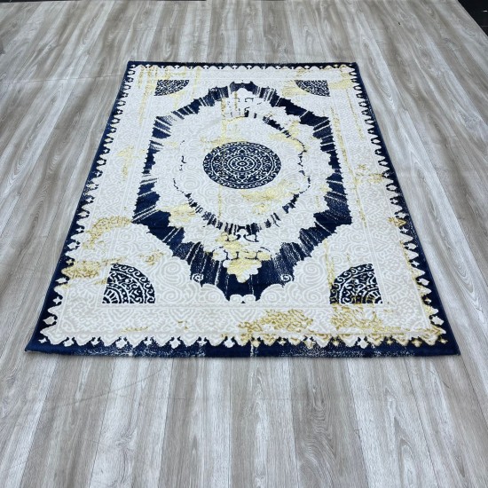 Petra 0064B blue carpet size 400*500