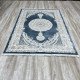 Turkish Silk Handa carpet P964C cyan size 200*300