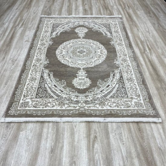 Turkish Silk Handa carpet P964C vison size 400*600