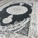 Turkish Silk Handa carpet P964C gray size 80*125