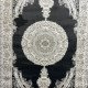 Turkish Silk Handa carpet P964C gray size 400*600