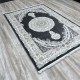 Turkish Silk Handa carpet P964C gray size 80*125