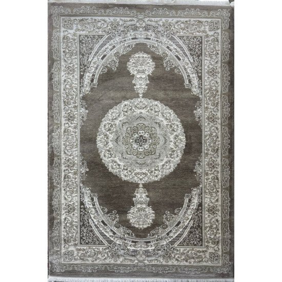 Turkish Silk Handa carpet P964C vison size 400*600