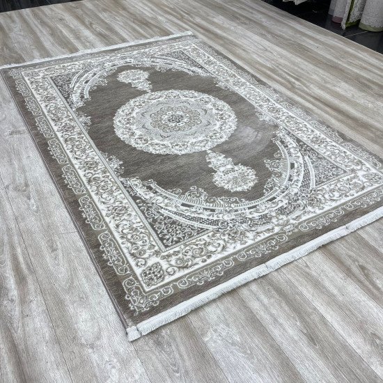 Turkish Silk Handa carpet P964C vison size 400*600