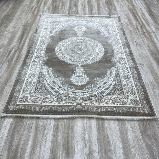 Turkish Silk Handa carpet P964C vison size 400*600