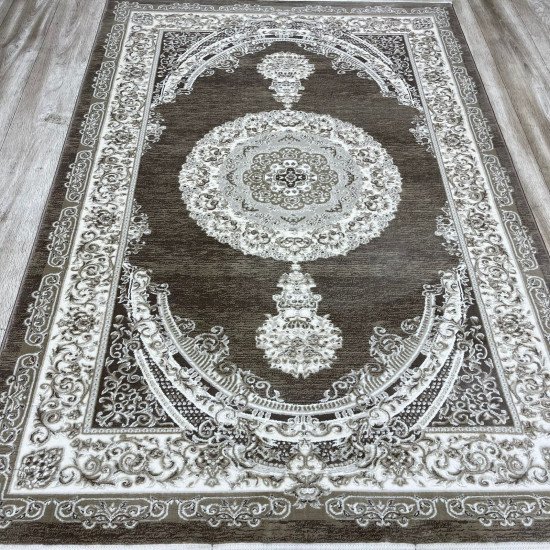 Turkish Silk Handa carpet P964C vison size 400*600