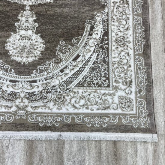 Turkish Silk Handa carpet P964C vison size 400*600