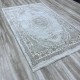 Turkish Silk Handa Carpet P964C Cream Cream size 50*80