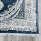 Turkish Silk Handa carpet P964C cyan size 200*300