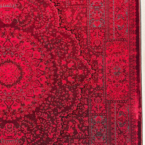 Turkish Bukhara HERAT Afghani Rug P1471 Dark Red Size 150*220