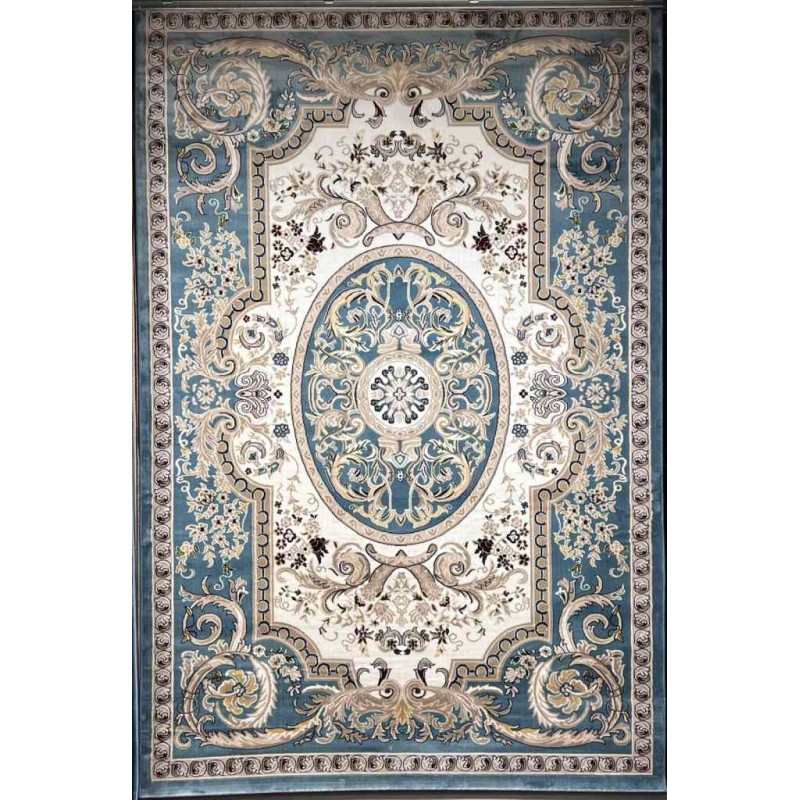 سجاد تركي ماجيستا p1445 سماوي مقاس 100*200