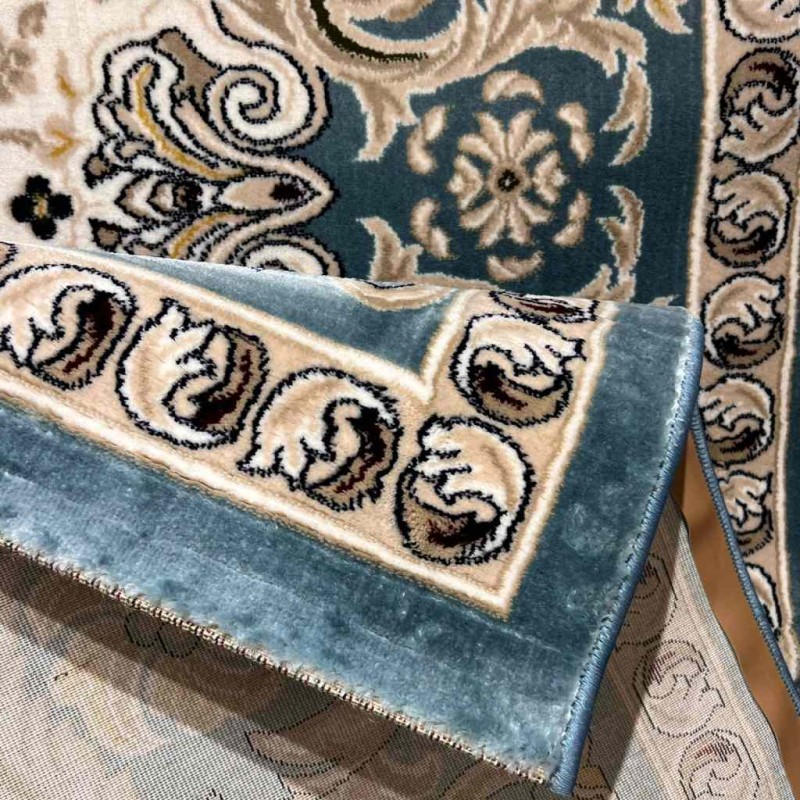 سجاد تركي ماجيستا p1445 سماوي مقاس 100*200