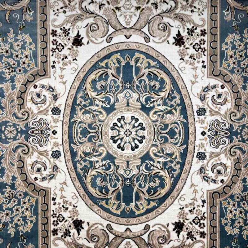 سجاد تركي ماجيستا p1445 سماوي مقاس 100*200